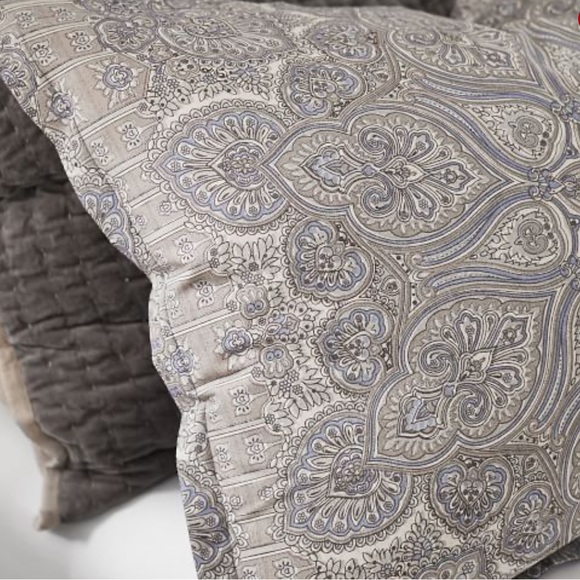 Pottery Barn Vivianna Print Duvet Cover and Euro Shams - Picture 3 of 11